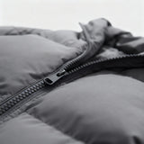 Men's Classic Puffer Jacket with Adjustable Hood