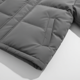 Men's Classic Puffer Jacket with Adjustable Hood