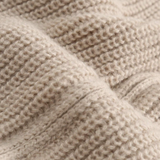 Men's Ribbed Knit Turtleneck Sweater with Zip Closure